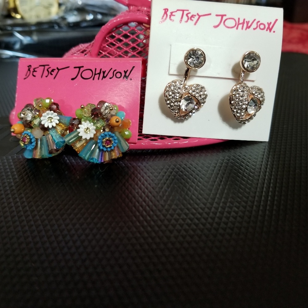 betsey Johnson earrings